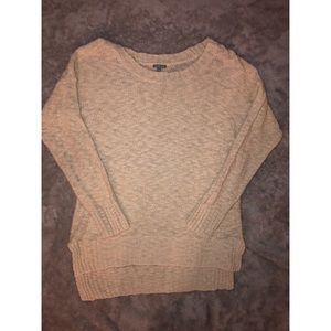 Cream color sweater from Charlotte Russe
